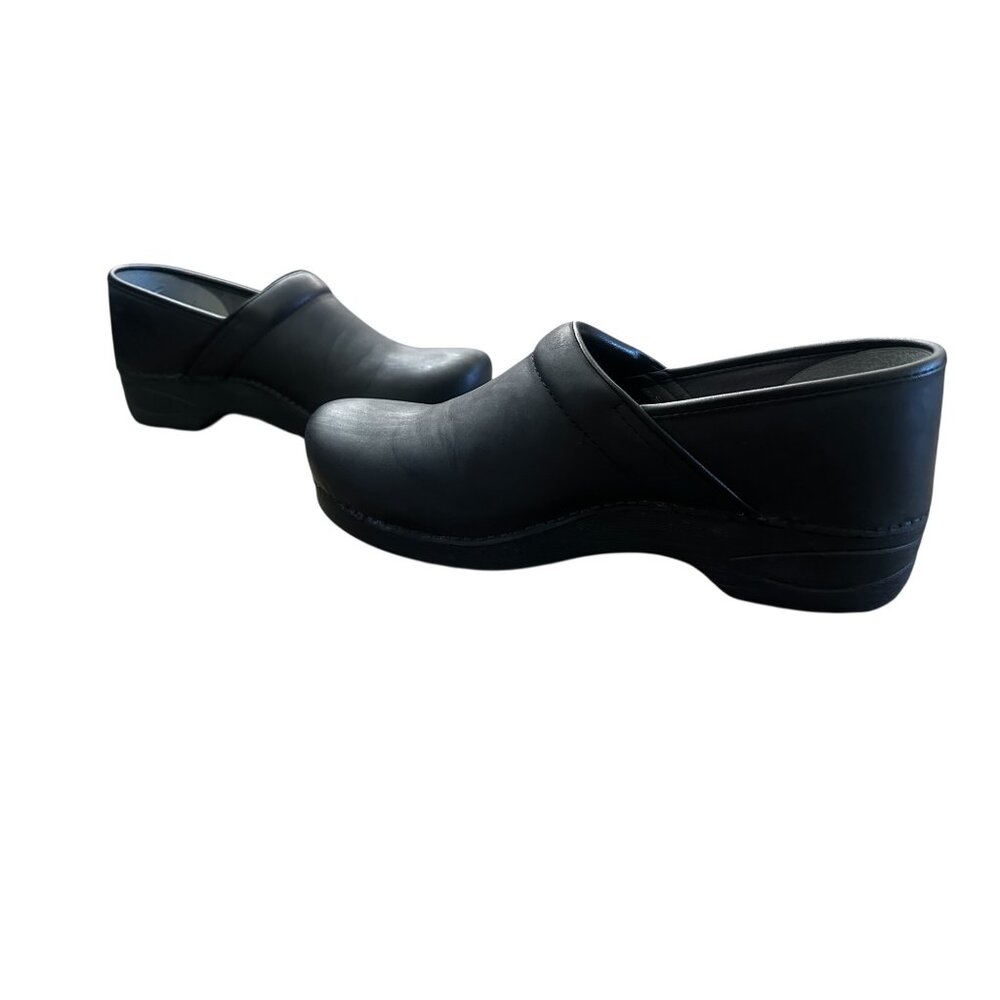 Sold Dansko XP 2.0 Professional Oiled Leather Clogs Men 46 12.5-13 Black Comfort - Picture 10 of 13